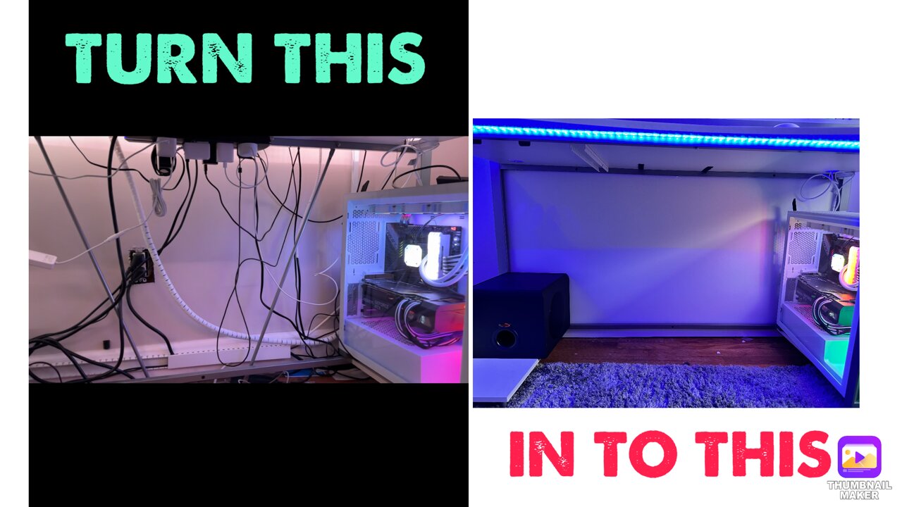 DIY CABLE MANAGEMENT HACK