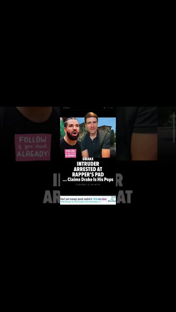 Drake Intruder Claims To Be Rappers Son!? #drake #breakingnews #shorts