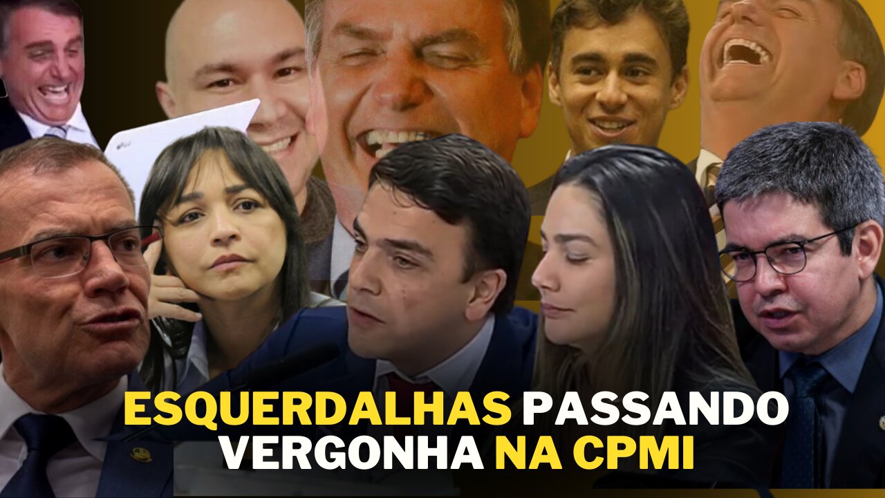 VEJA AQUI um pouquinho da ESQUERDA PASSANDO VERGONHA na CPMI do 8/1