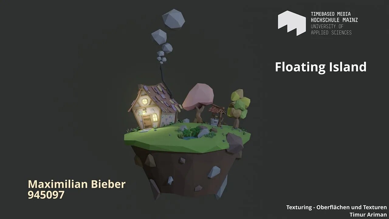 Floating Island - Zeitbasierte Medien - Maximilian Bieber