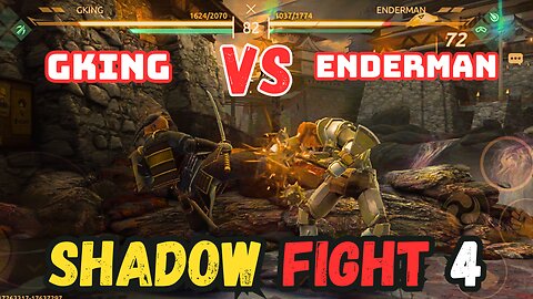 CKING Vs ENDERMAN Shadow Fight 4 Character Evolution From Novice to Master #shadowfight4