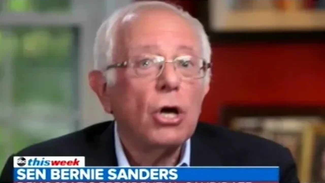 Bernie Sanders "The Difference Between Trump And Me Is He Lies! I Don't!"