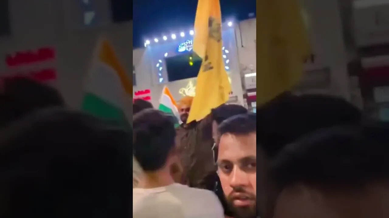 Southall Sikhs with Khalistan flags drive out Indian Provocateurs