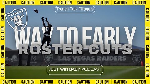 Just Win Baby Podcast || Way Too Early Roster Cuts || Offense Edition