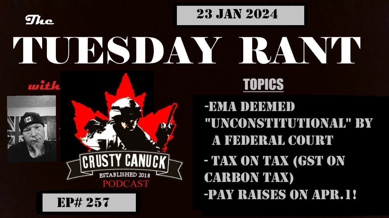 EP#257 Tuesday Rant EMA deemed Unconstitutional/Tax on Tax/ Pay raises for MPs