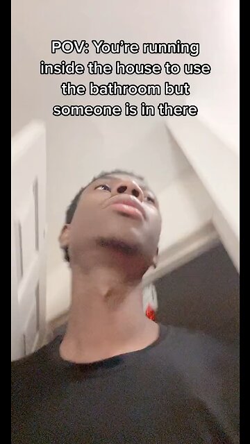 Running To Use The Bathroom But It’s Already In Use
