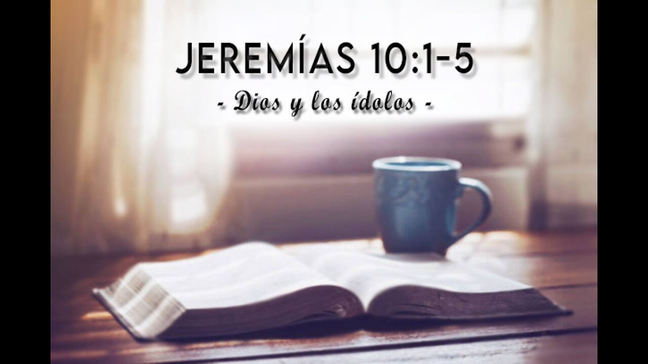 Jeremías 10:1-5