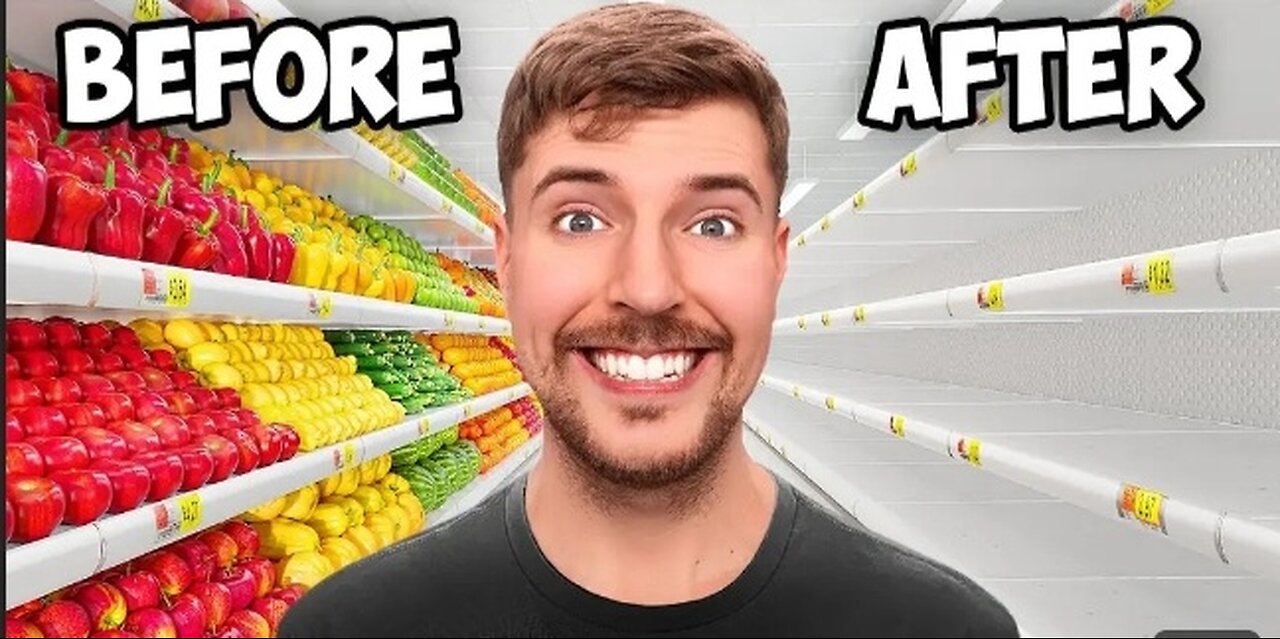 I Bought Everything In A Grocery Store!
