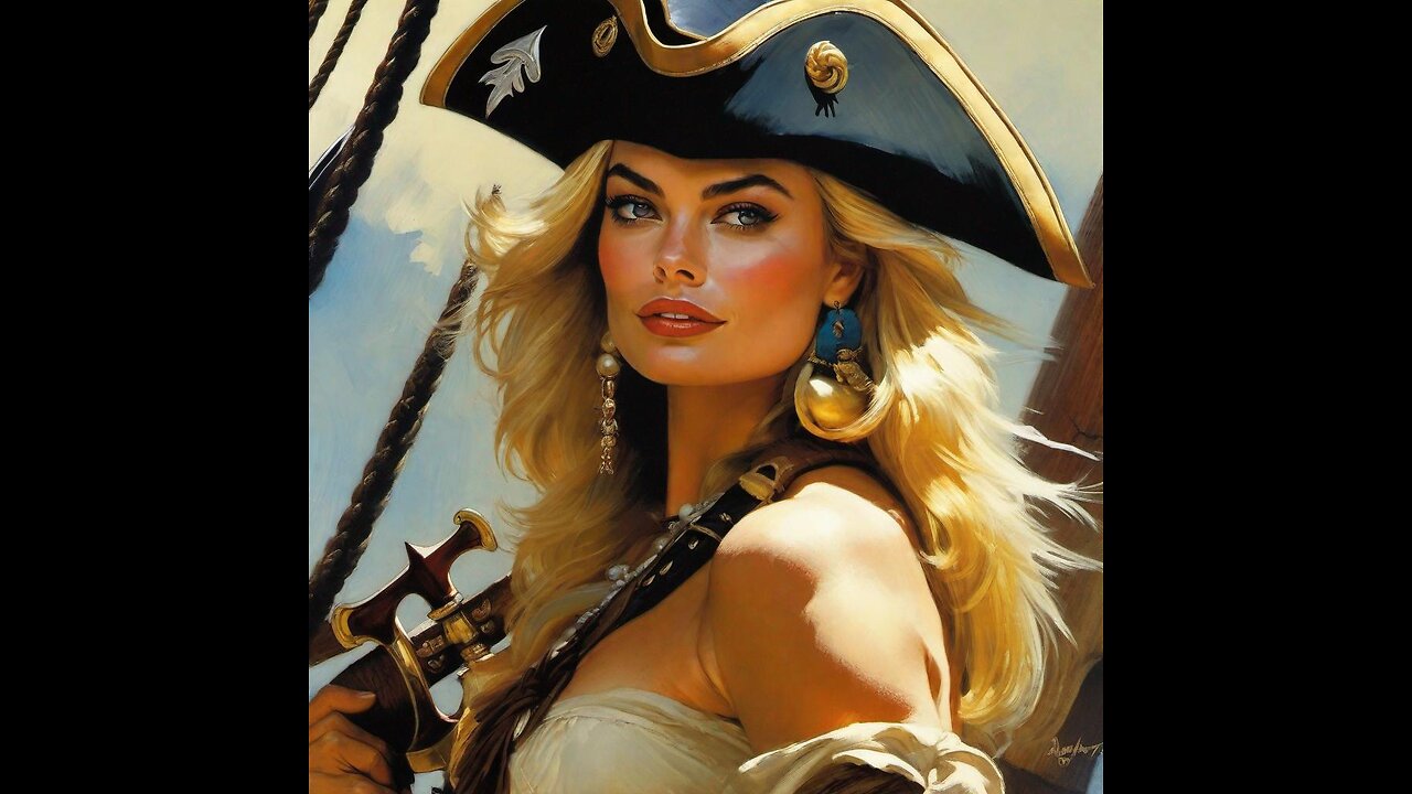 Celebrities As Pirates AI - In the Style of Frank Frazetta