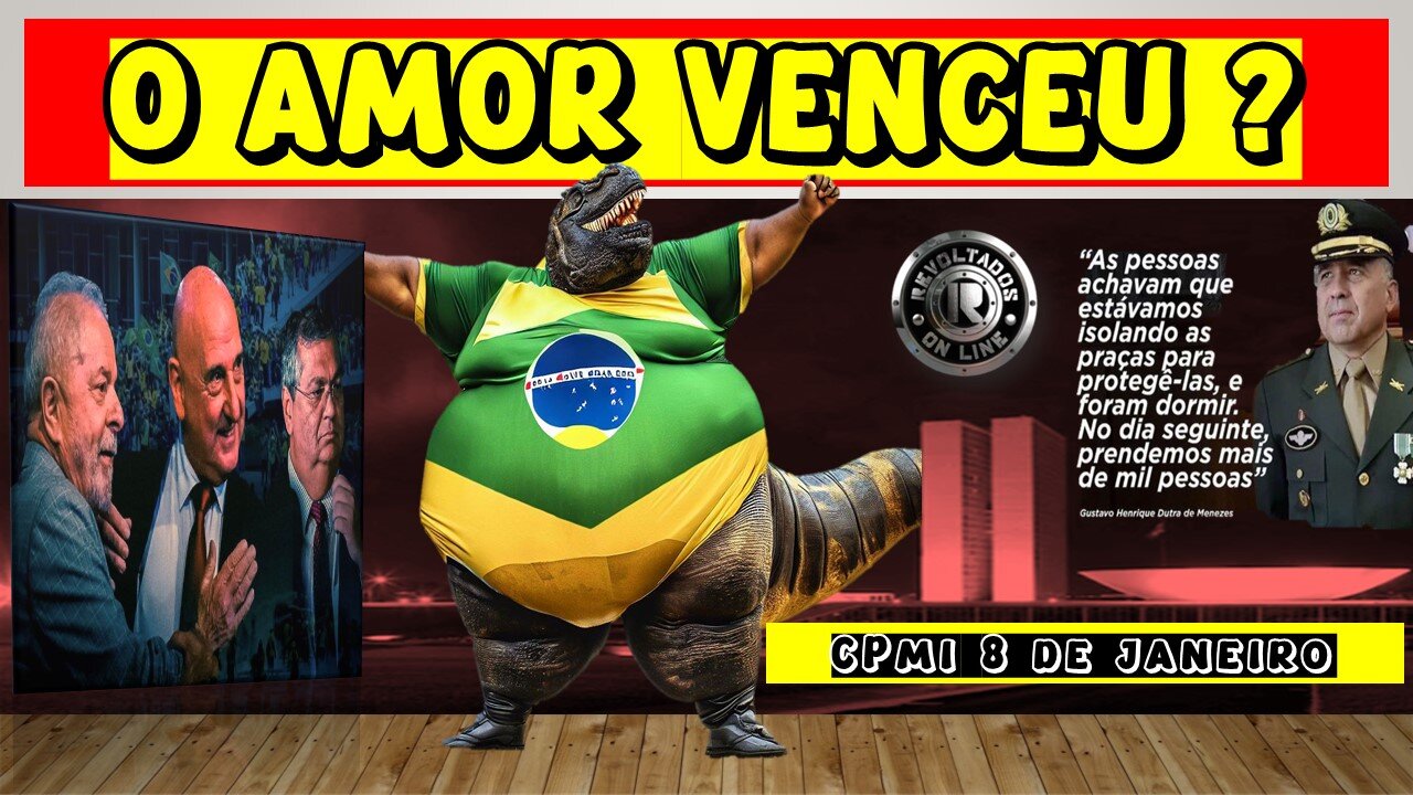 AGORA PRENDERAM MAIS DE 1000 CRIMINOSOS PERICULOSOS #CMPI08deJaneiro vai acabar em PIZZA ?