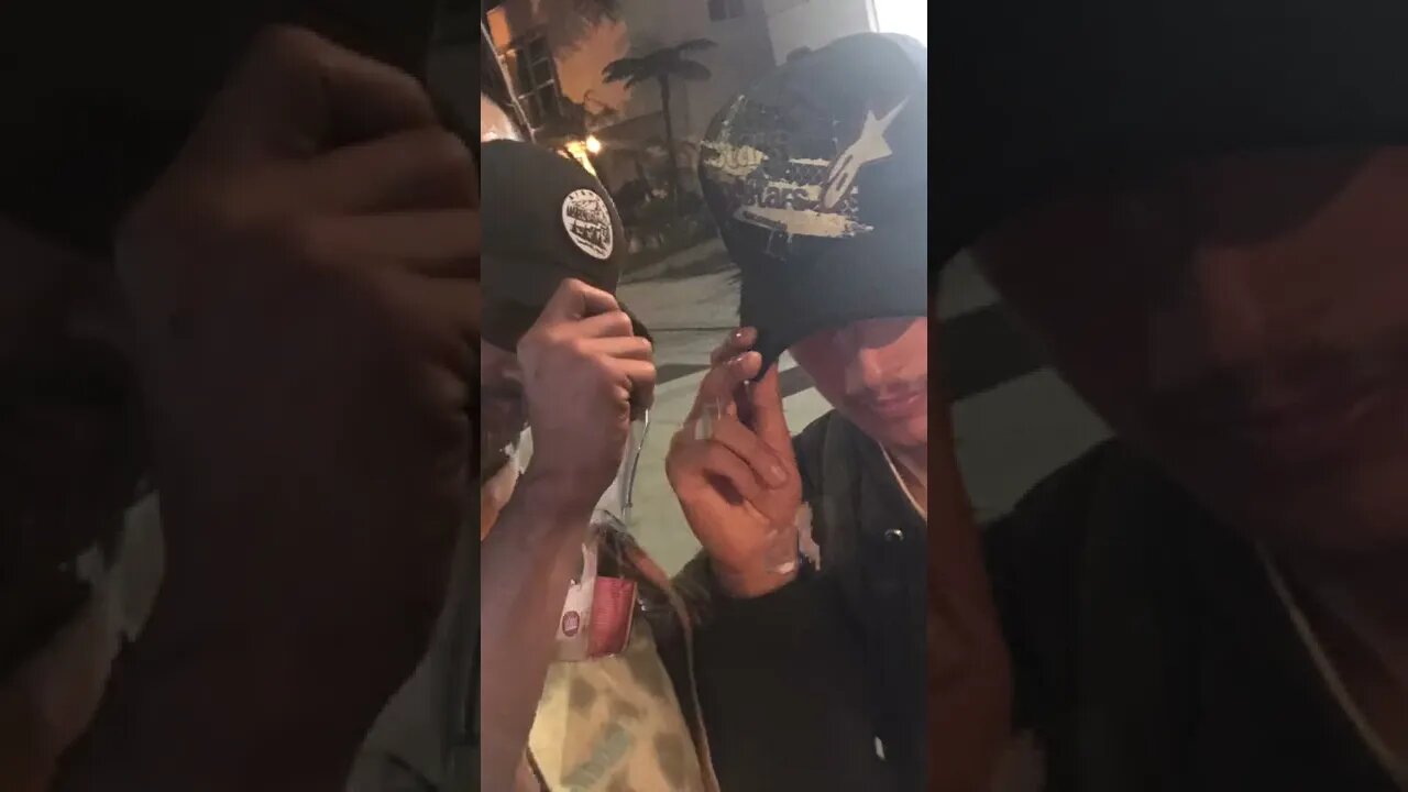 Billy john & Live streamer JJ chill out in Hollywood or W E 2022