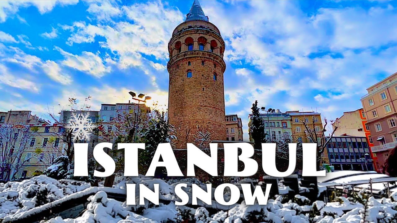 ISTANBUL IN SNOW, Things to Do in Winter / Istiklal, Dolmabahçe / Turkey Travel Vlog / Europe Travel