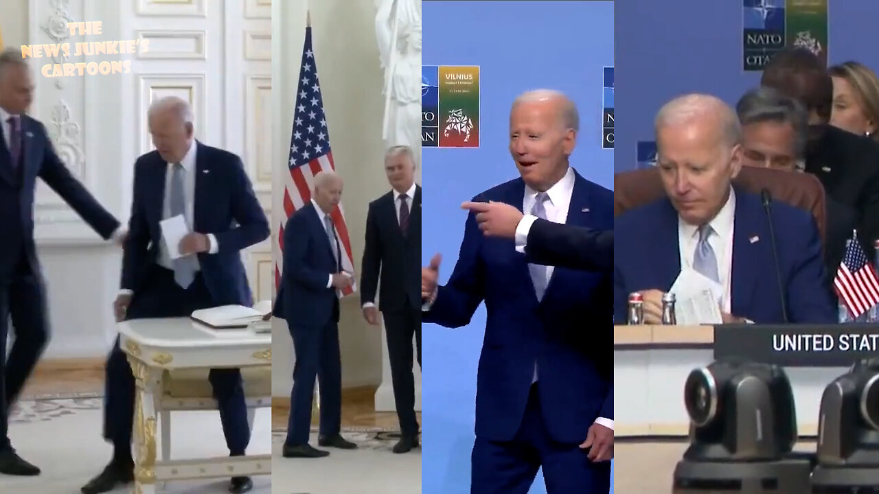 The whole package: Biden ignores the press, says nonsense, gets confused, looks pretty damn... lost: "I'm gonna wear that."