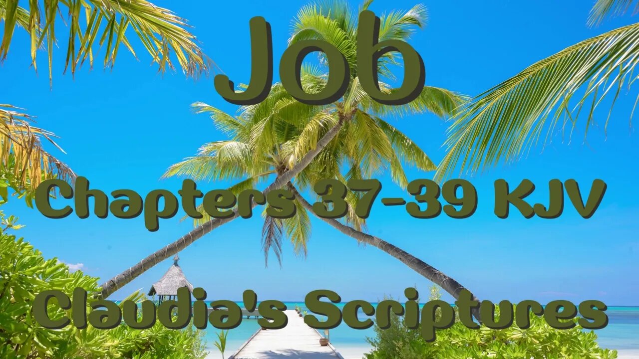 The Bible Series Bible Book Job Chapters 37-39 Audio