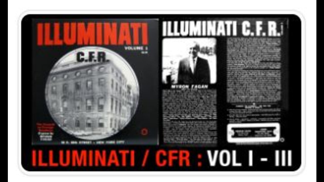 1967 Recording Explains Everything...The CFR & Illuminati Plan For The World