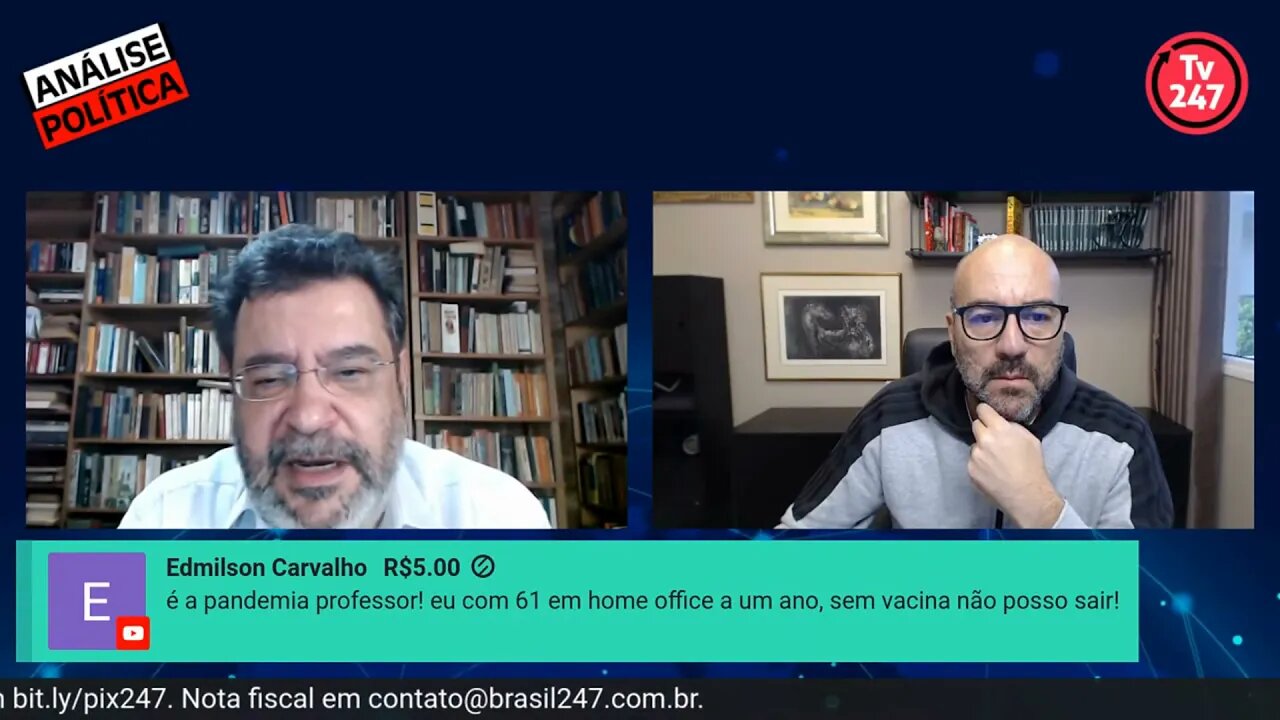 Boulos e sua candidatura ao governo de São Paulo | Momentos da Análise na TV 247