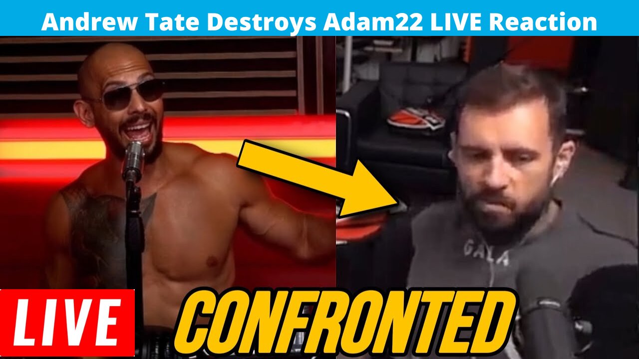 Andrew Tate Destroys Adam22 in Debate + Cringe Videos LIVE