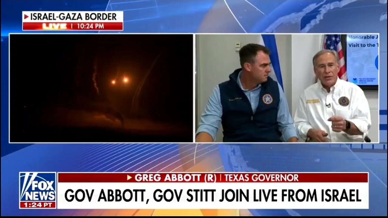 Gov Abbott to Biden: Step Up and Provide Support To Wipe Hamas Off Face Of The Earth