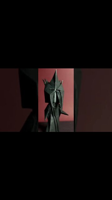 Origami Witch-king of Angmar from LOTR