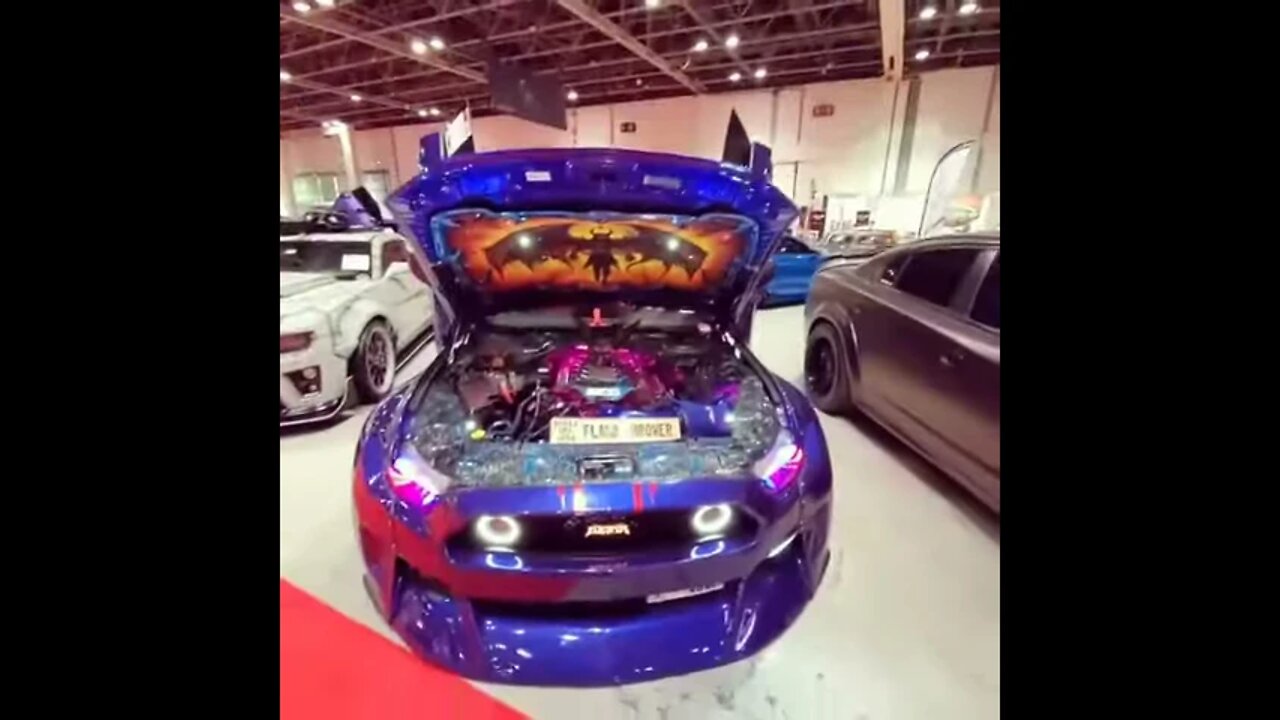 Mustang GTI at 2021 custom car show Dubai UAE | Irfanistic