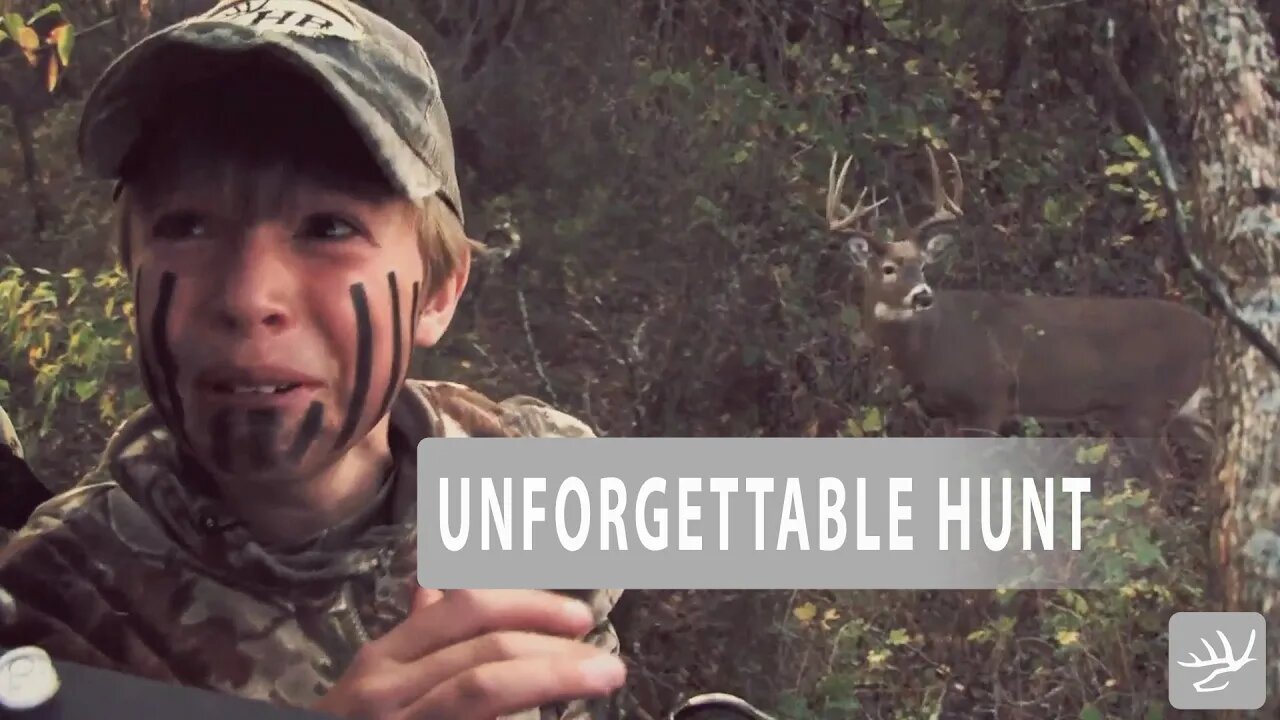 UNFORGETTABLE Bowhunt! Young Bowhunter DROPS Buck!