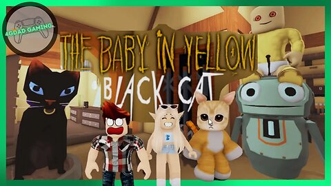 4GFamily trying to adopt a new CAT! | Roblox Baby In Yellow