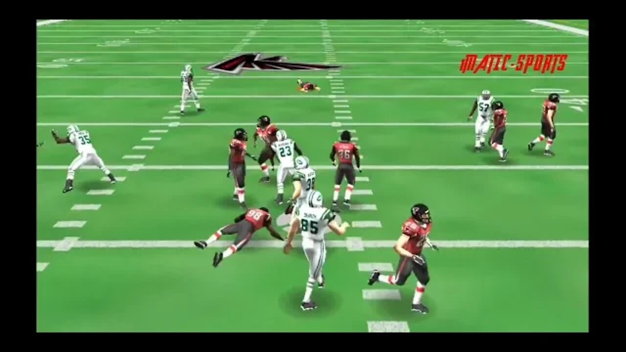 Madden 06 Atlanta Franchise Year 1 Week 7(Jets At Atlanta)🤔💯