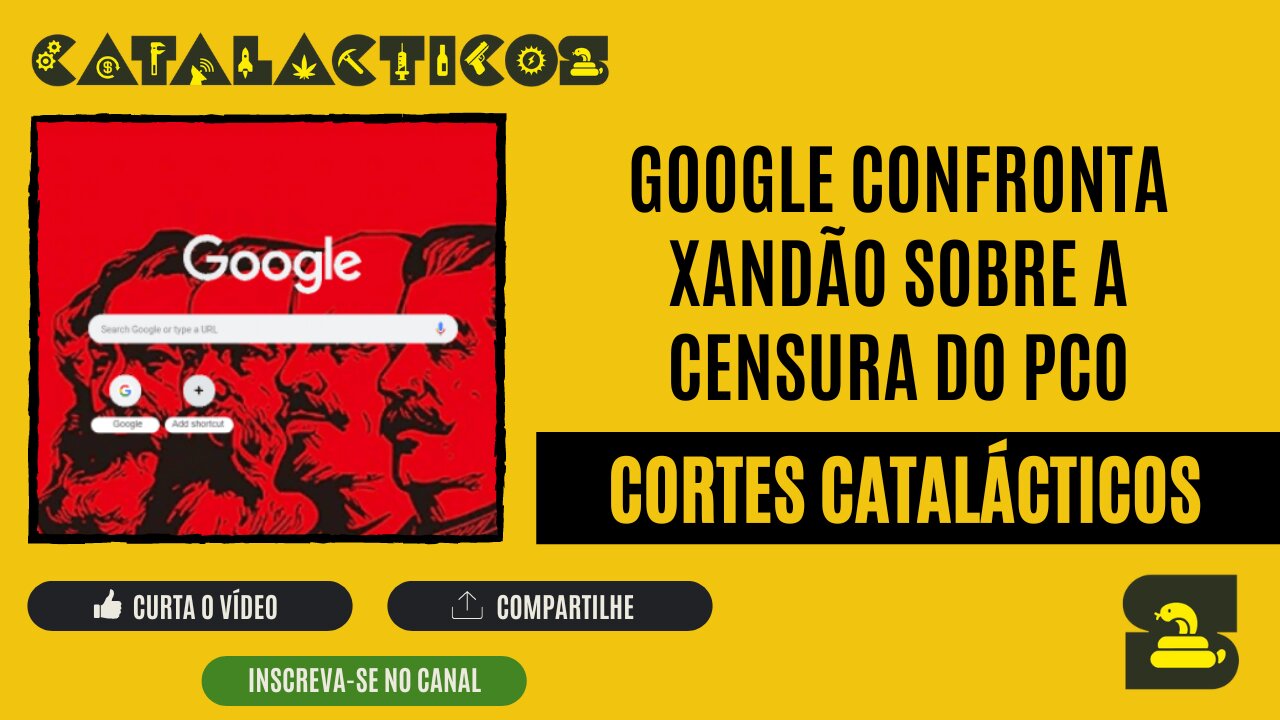 [CORTES] GOOGLE confronta XANDÃO sobre a CENSURA do PCO