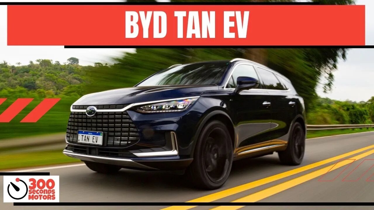 BYD TAN EV the electric suv with 7 passengers and 517 hp