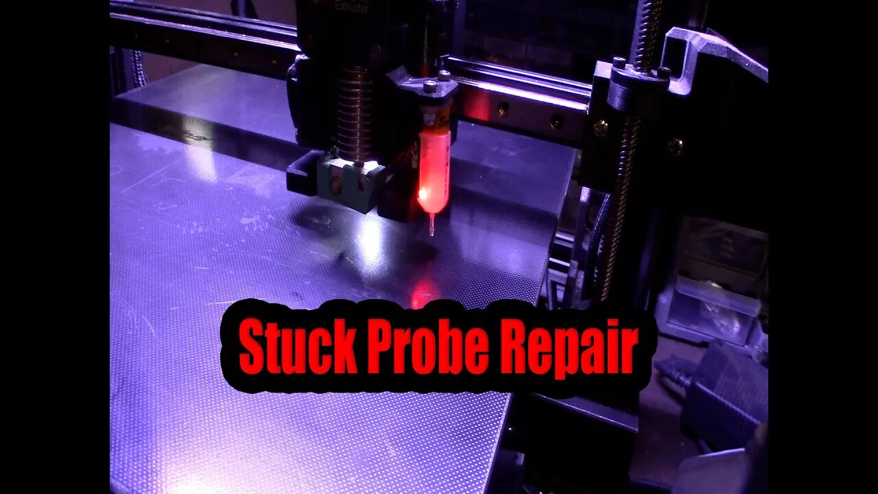 BLtouch Stuck Probe Repair Fix Ford 3D printer