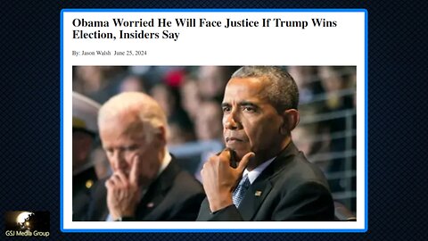 Obama Is Afriad to Face Justice