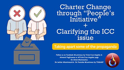 Charter Change + ICC