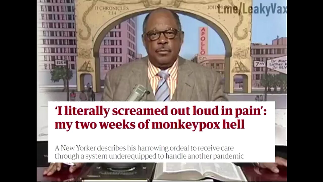 Pastor manning on monkey pox