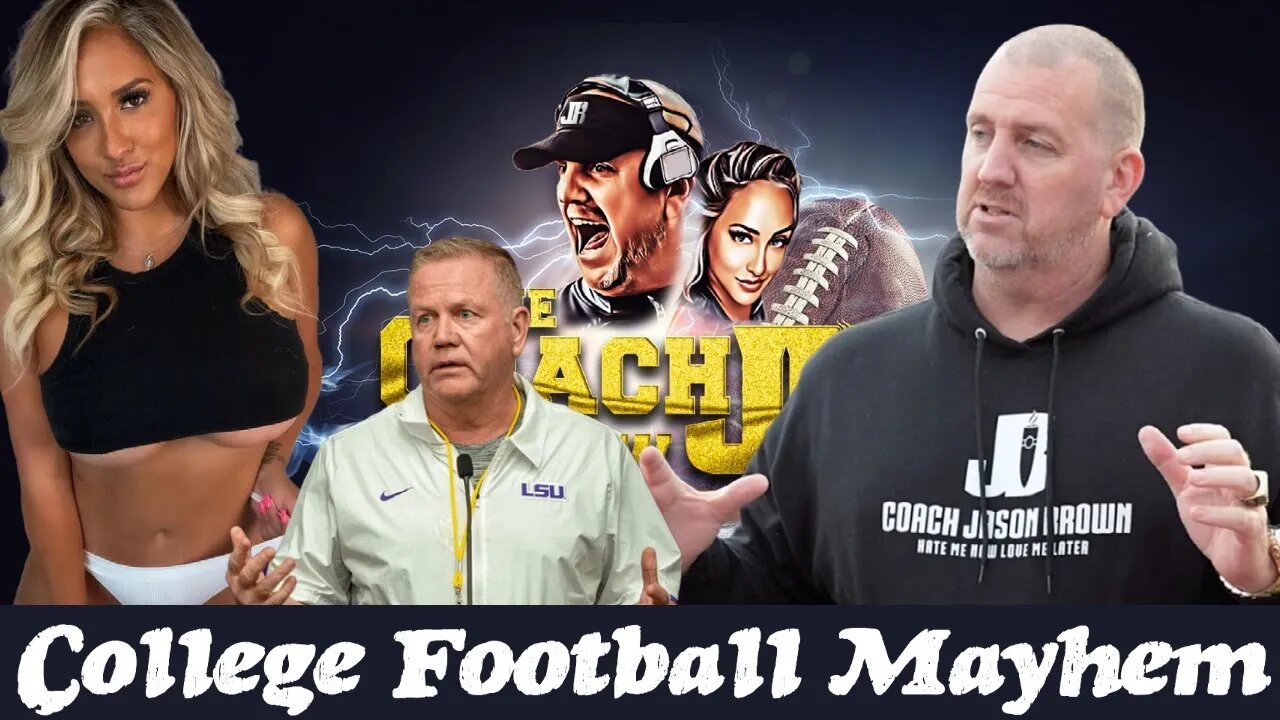 College Football Mayhem!!! The Coach JB Show With Sara Blake