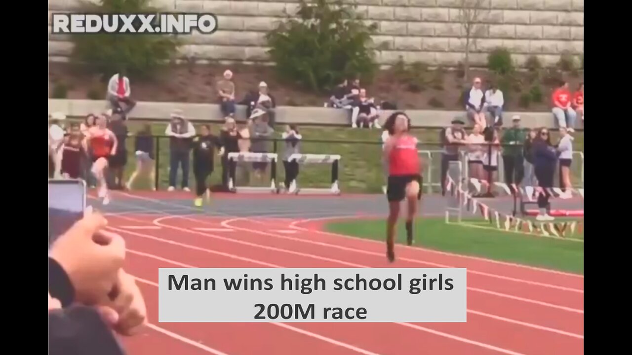 Male wins 200M female varsity race in Sherwood Oregon