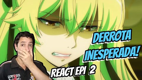 REACT - Kakegurui Twin Episódio 2 Reaction