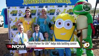 Team Parker for Life helps kids battling cancer