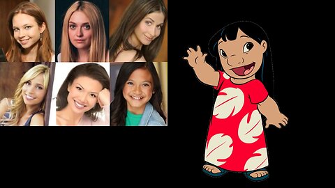 Animated Voice Comparison- Lilo (Lilo & Stitch)