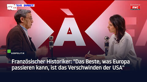 Französischer Historiker: "Das Beste, was Europa passieren kann, ist das Verschwinden der USA"