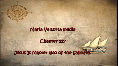 Jesus Is Master also of the Sabbath.