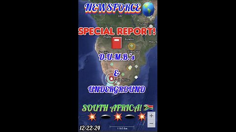 22.12.24 NEWSFORCE 🌎 SPECIAL REPORT !📕 D.U.M.B'S & UNDERGROUND AFRICA! 🇿🇦