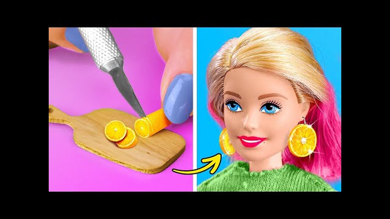 CUTE BARBIE DOLL MAKEOVERS & CRAFTS 🎀✨