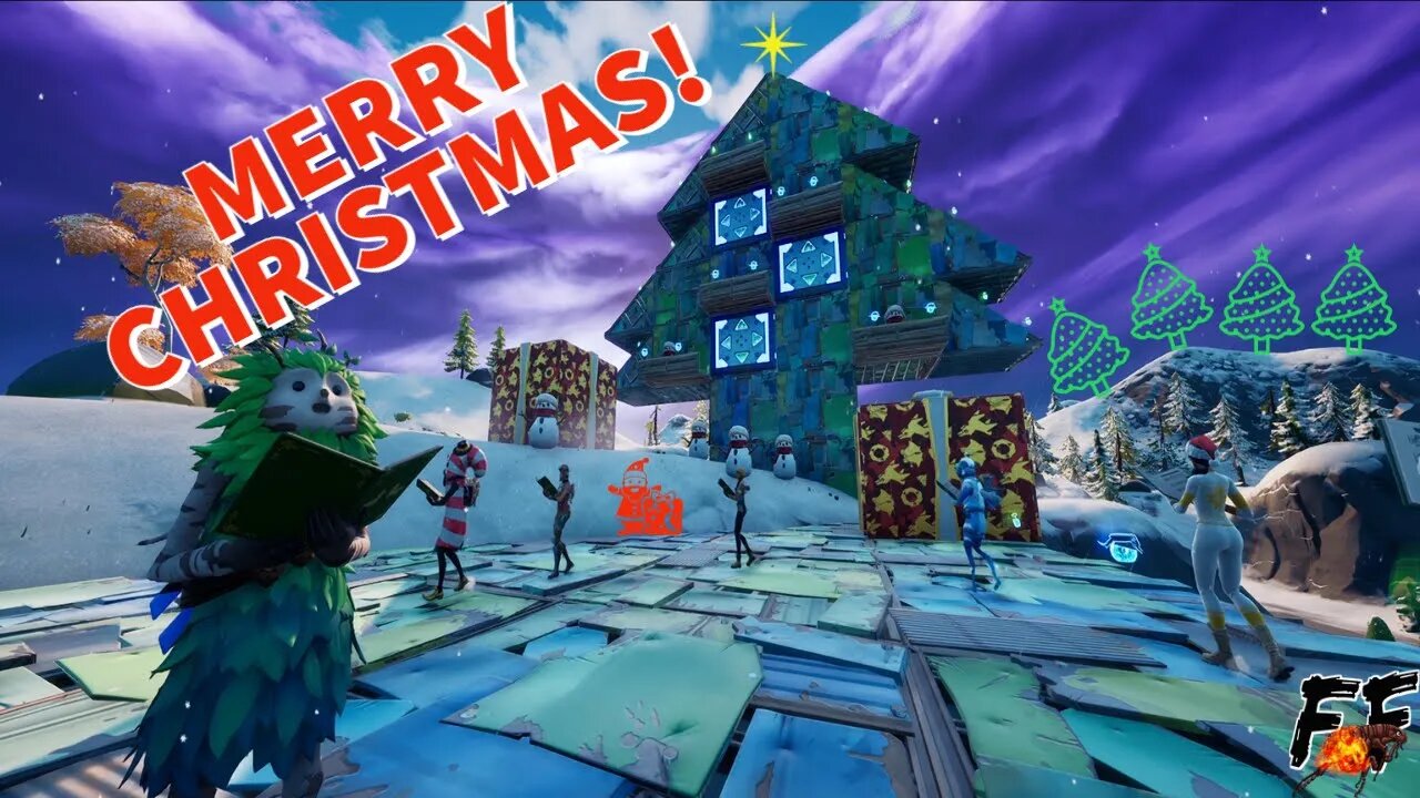 Merry Christmas Fortnite Special w/ FleaFierce and the FAM (Fortnite Season 5)