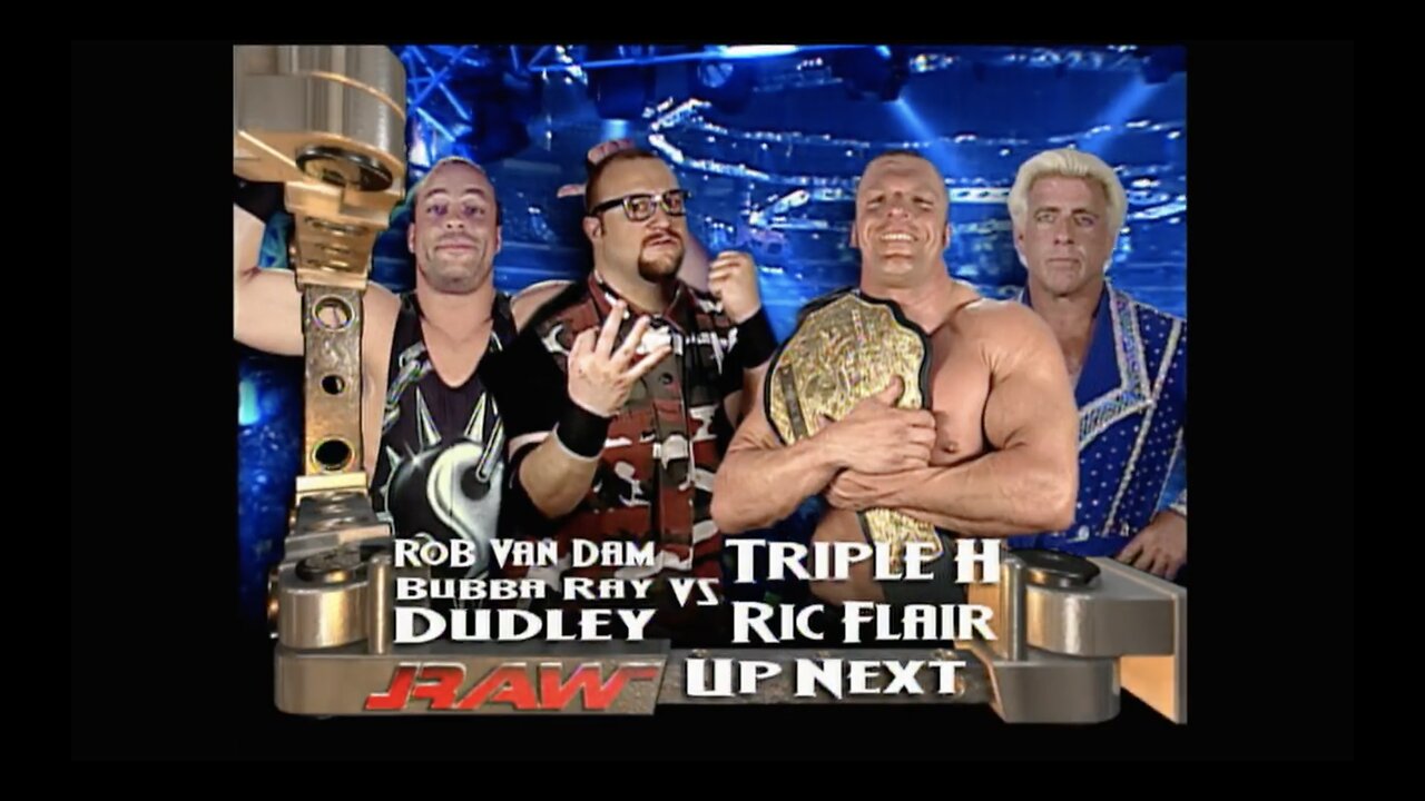 Rob Van Dam & Bubba Ray Dudley vs Triple H & Ric Flair (Full Match)