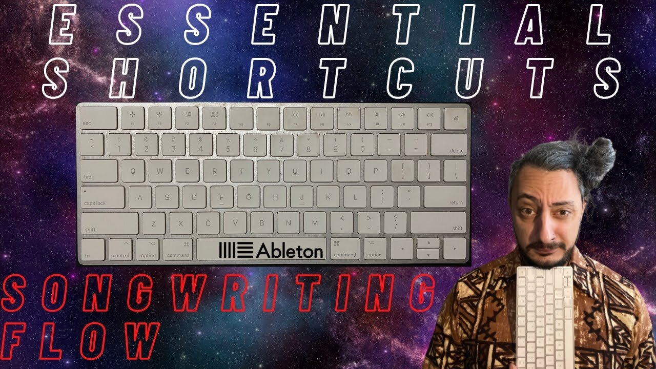Essential shortcut for ableton songwriting flow with cheatsheet