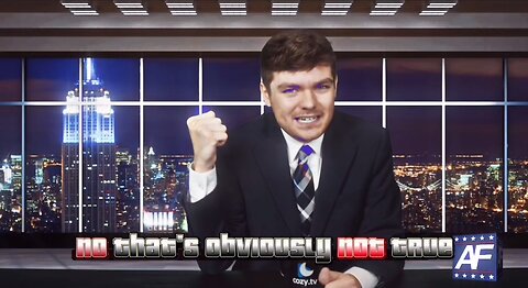 Nick Fuentes: Never say: "Nobody is above the law" because clearly Blacks, Jews & criminals are