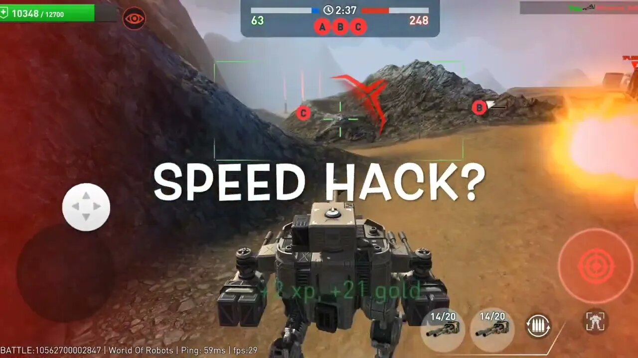 World Of Robots - Speed Hack?