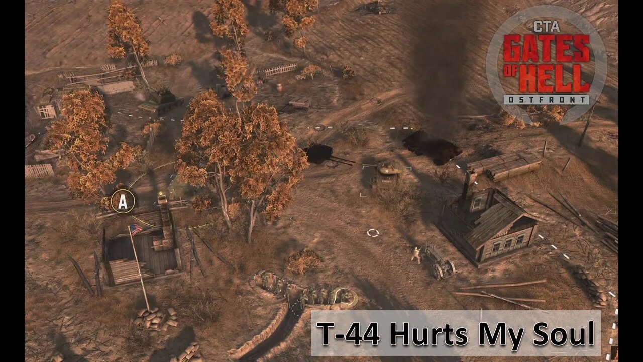 [Hot Mod/US] T-44 Almost Wipes Our Attack l Gates of Hell: Ostfront]