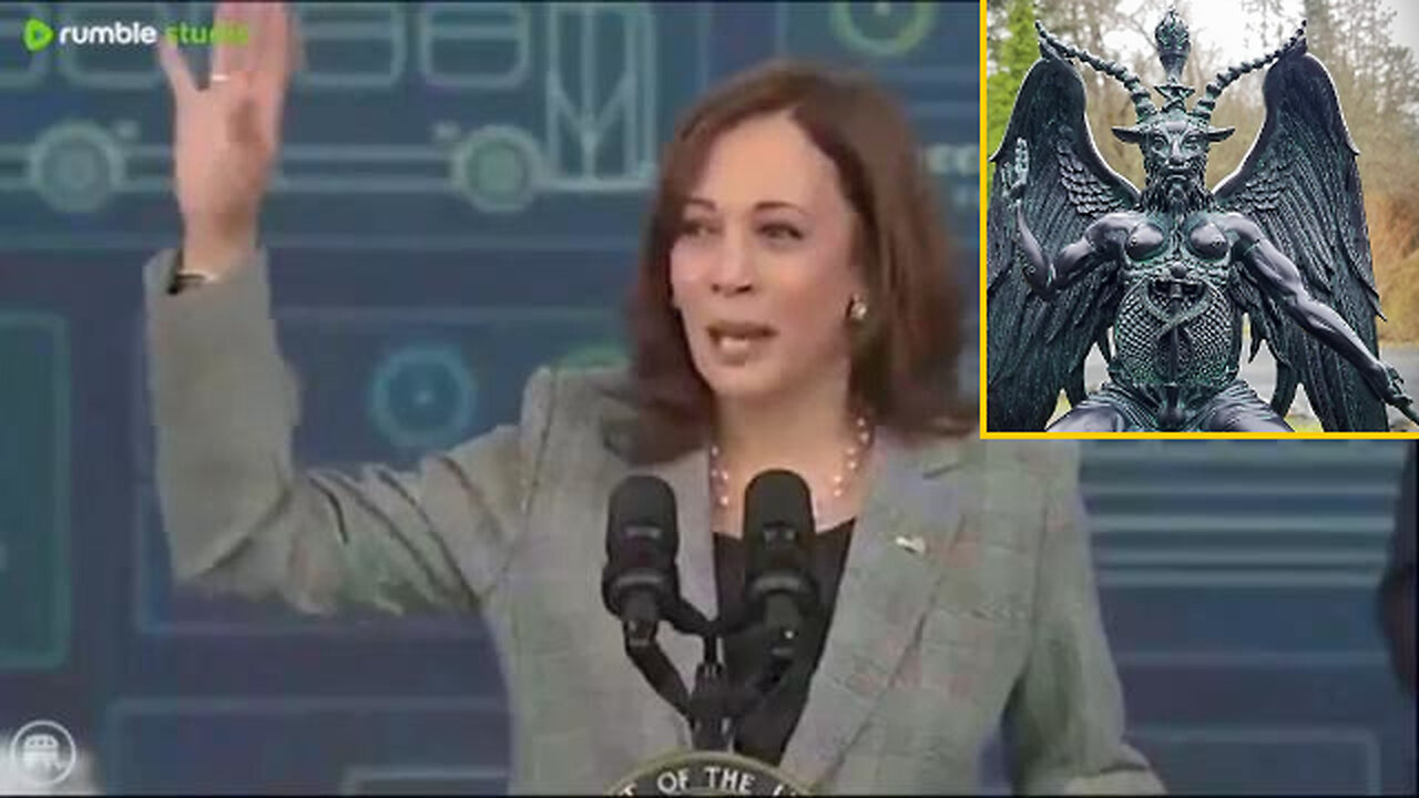 KAMALA HARRIS IS THE LITTERAL TRANSGENDER BAPHOMET PERSONIFIED... LOOK! LINKS!