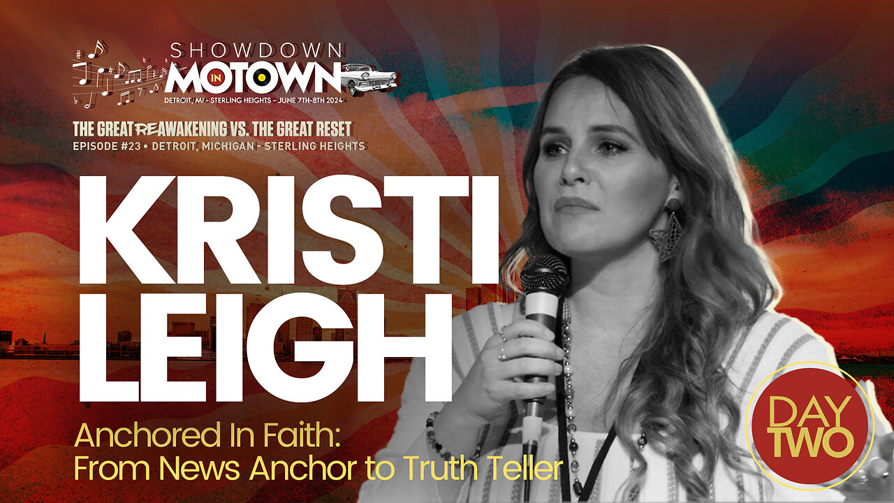 Kristi Leigh | Kristi Leigh Speaks At ReAwaken America Tour Detroit, Michigan! Join Navarro, Flynn, Eric Trump & Team America At Oct 18-19 Selma, NC ReAwaken! Request Tix Via Text 918-851-0102